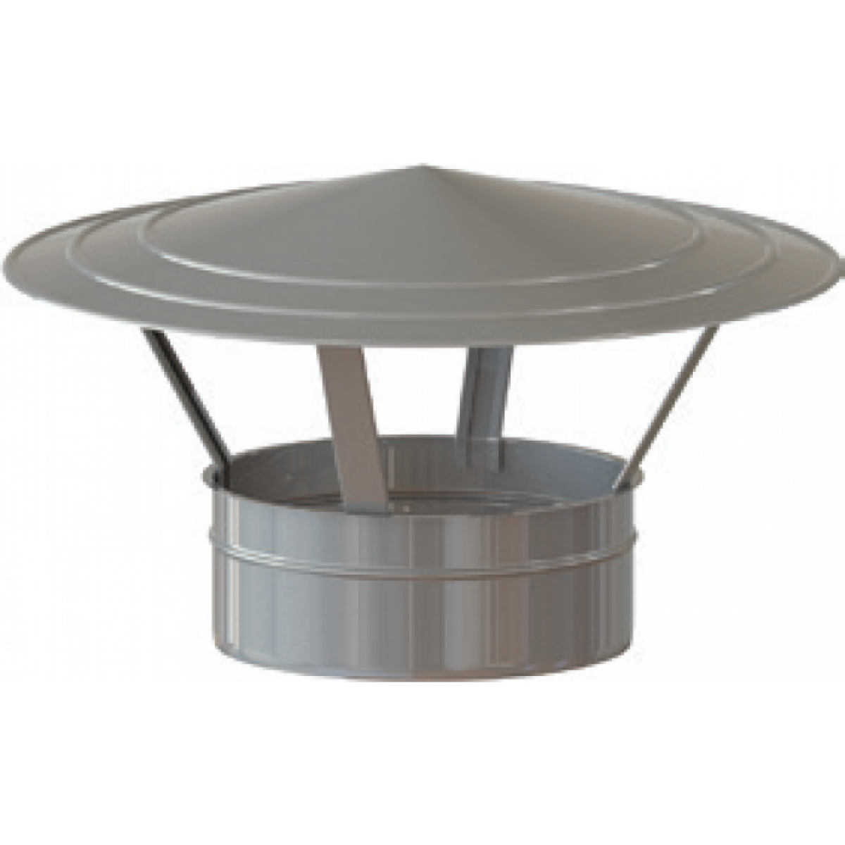 Apvalus stogelis DN 200 Heat SW AISI 304 9N-3011-0200-000-111-V Apvalus stogelis DN 200 Heat SW AISI 304 9N-3011-0200-000-111-V